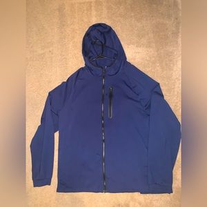 Men’s Navy blue zip up jacket size 2xl